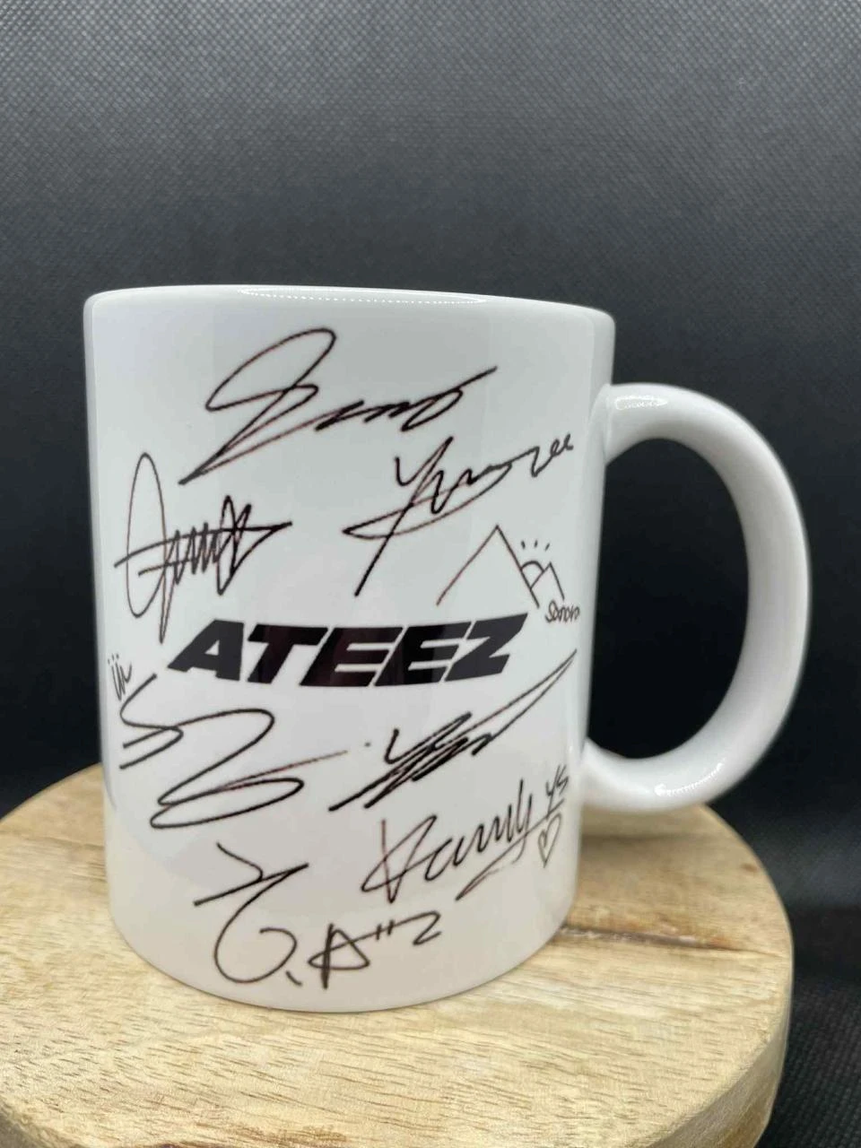 ☕ Keramische Mok – ATEEZ 🎤💙 – photo 4